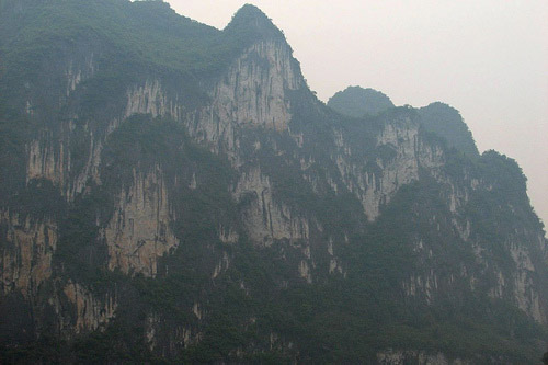 How many can you see? Nine Horse Mountain in China