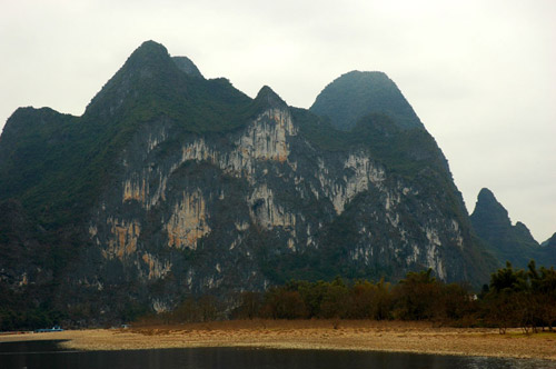 How many can you see? Nine Horse Mountain in China