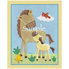 Countryside Nursery Art Prints - Horses