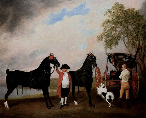 The Phaeton of the Prince of Wales - George Stubbs