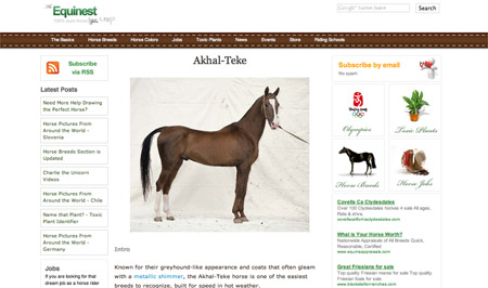 Horse Breeds Screenshot