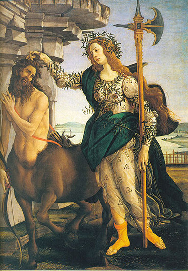Phallas & Centaur - Botticelli