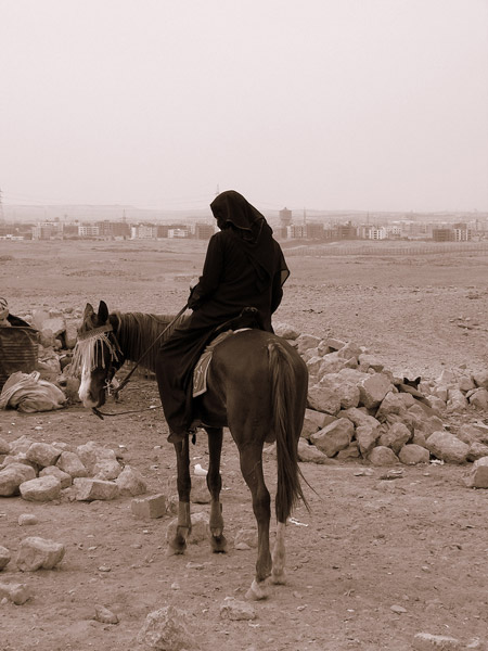 Mounted Niqaabi