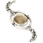 Low Luv by Erin Wasson Horse Bit & Coin Bracelet