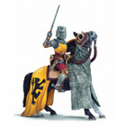 Schleich Knight with Sword & Lion Armor