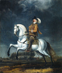 Equestrian Portrait of Johan Wolfert Brederode - Heren van Holland
