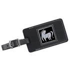 Leather Horse Luggage Tag