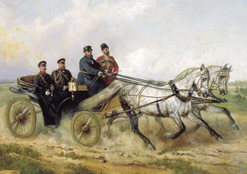 Nikolai Sverchkov - Alexander III & Orlov Trotters