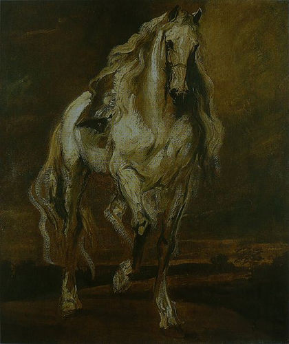 Anthony van Dyck - Study of a Horse