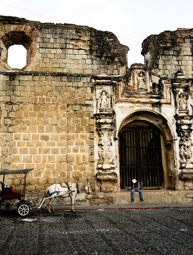 Horse in Guatemala Horse in Guatemala