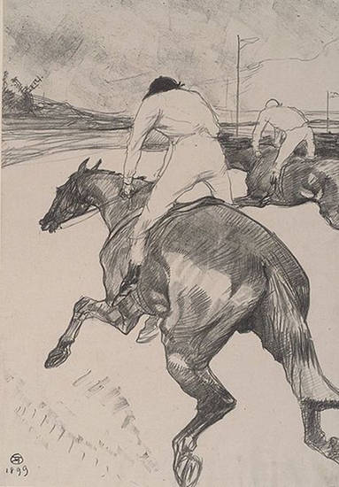 The Jockey Sketch