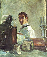 Self Portrait in Front of a Mirror