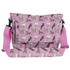 Horses in Pink Messenger Bag by Wildkin