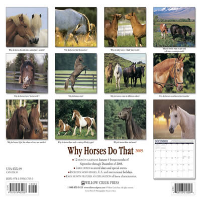 2009 Why Horses Do That Calendar