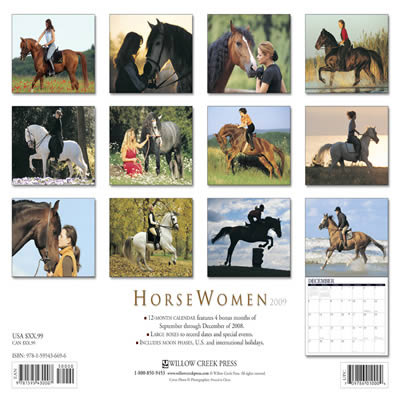 2009 Horse Women Calendar