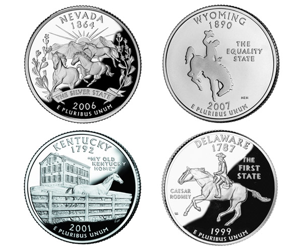 US Horse Coin