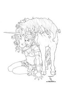 Horse for Coloring