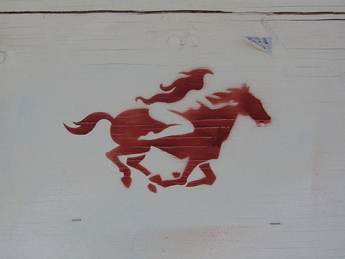 Horse Graffiti
