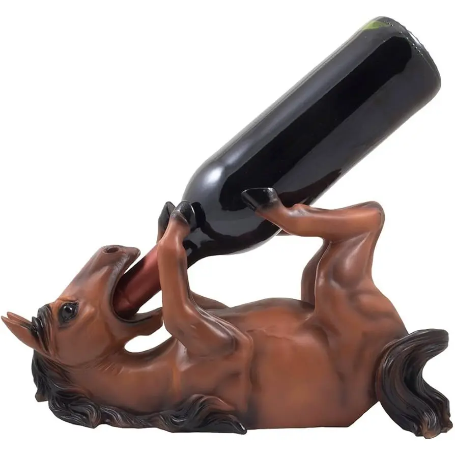 Horse Wine Bottle Holder