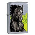 Black Horse Zippo Lighter