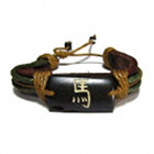 Year of the Horse Chinese Zodiac Leather Bracelet