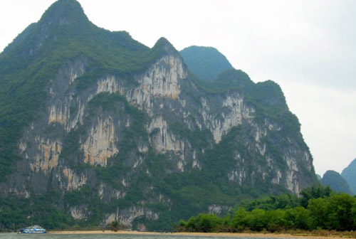 How many can you see? Nine Horse Mountain in China