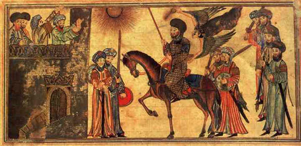 Mohammed on Horseback