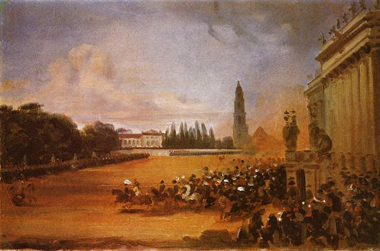 Parade in Potsdam - Study