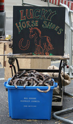 Lucky horse shoes