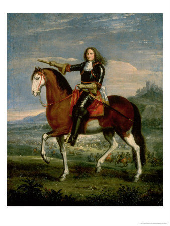 Equestrian portrait of Henri De La Tour D'Auvergne