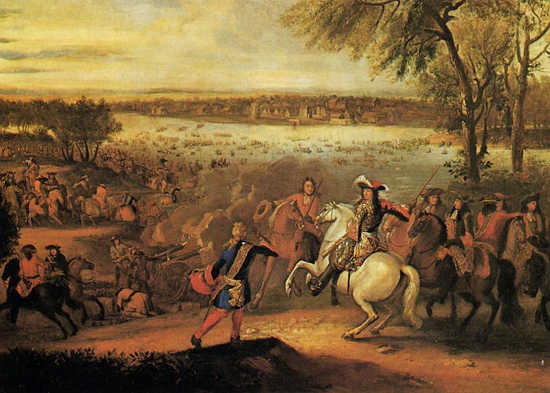 Louis XIV Passing the Rhine