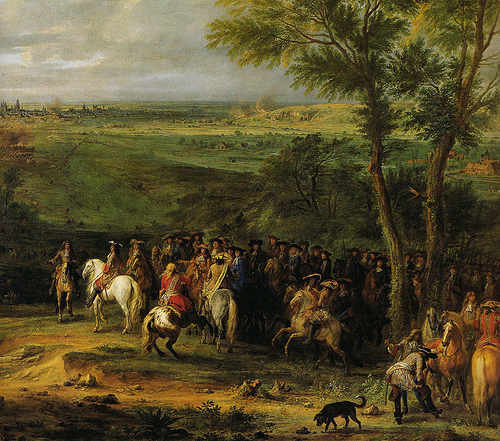 Louis XIV at the siege of Maastricht