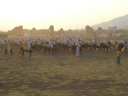 All The King's Horses An army of mounted Moroccan guards