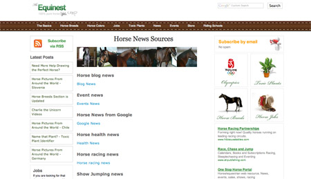 Horse News Screenshot