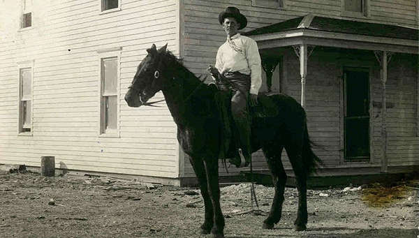 Emery Lee with Horse