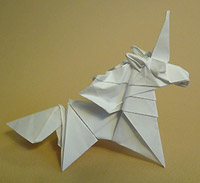 Origami Unicorn