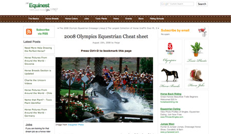 Olympics Cheatsheet Screenshot
