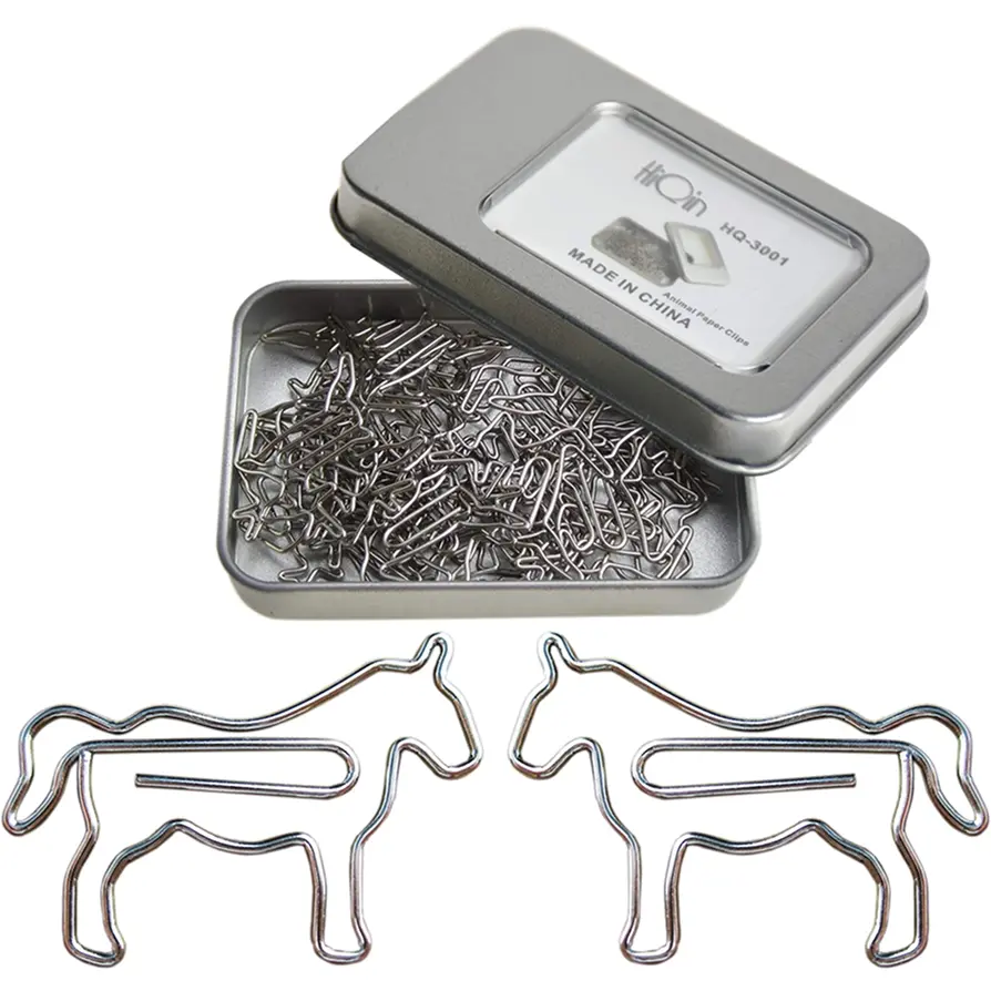 Horse paperclips