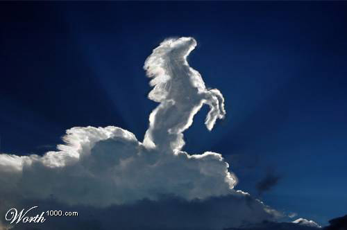 Horse Cloud Photoshop image