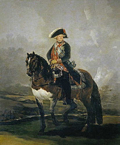Carlos IV with Horse - Francisco de Goya