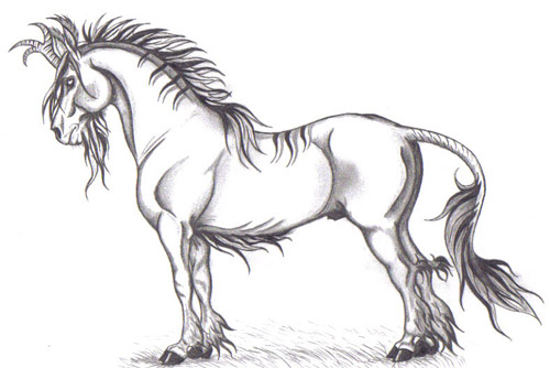 Unicorn, Horse art