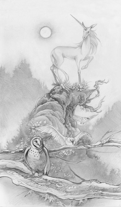 The Last Unicorn The Last Unicorn, Horse art