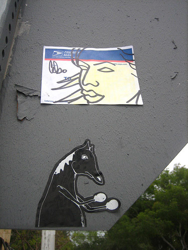 Horse Graffiti
