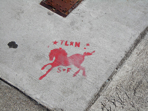 Horse Graffiti