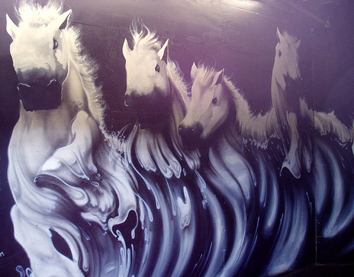 Horse Graffiti