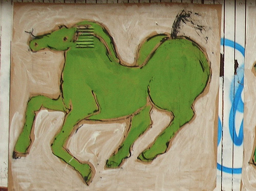 Horse Graffiti