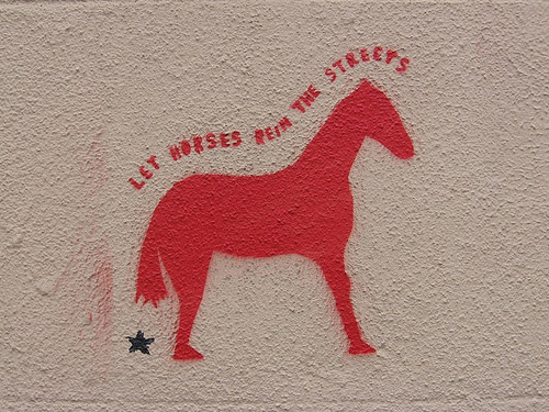 Horse Graffiti