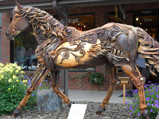 Unusual Horse Art