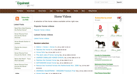 Horse Videos Screenshot