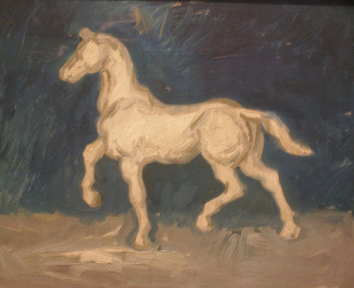 Plaster Statuette of a Horse - Vincent van Gogh